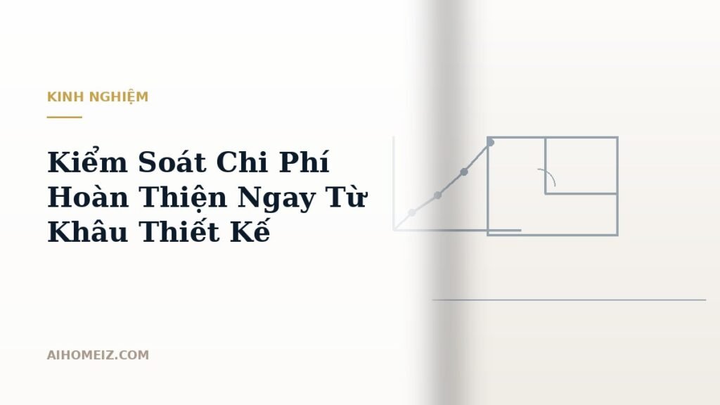 Bội Chi Ngân Sách Khi Xây Nhà: Làm Sao Để Kiểm Soát Chi Phí Hoàn Thiện Ngay Từ Khâu Thiết Kế?