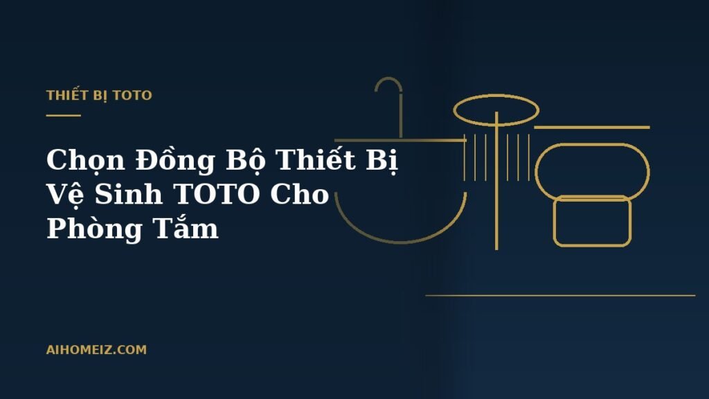 Kinh Nghiệm Lựa Chọn Đồng Bộ Giải Pháp Thiết Bị Vệ Sinh TOTO Cho Không Gian Phòng Tắm Sang Trọng